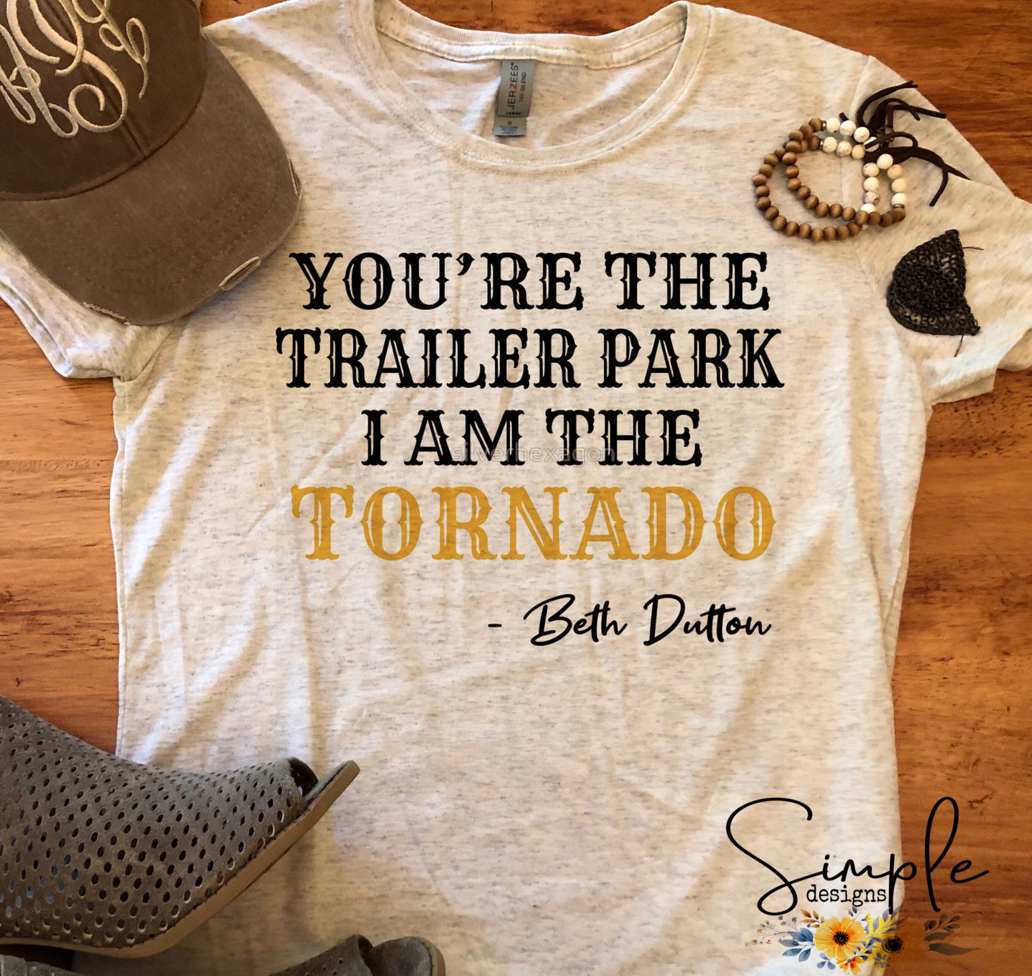 You’re the Trailer Park I’m the Tornado Sublimation Heat Transfer Sheets
