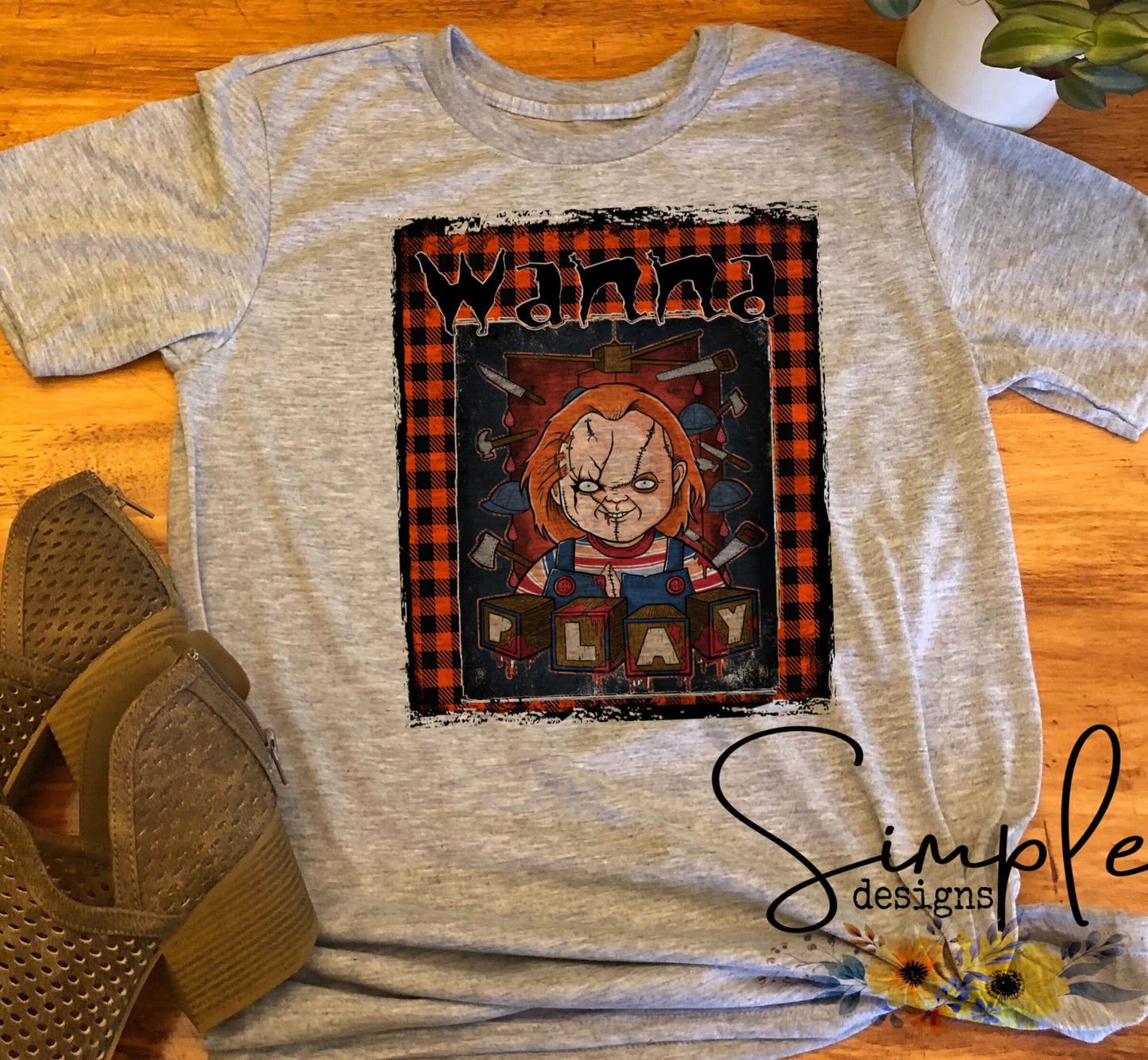 Wanna Play With Frame Sublimation Heat Transfer Sheets