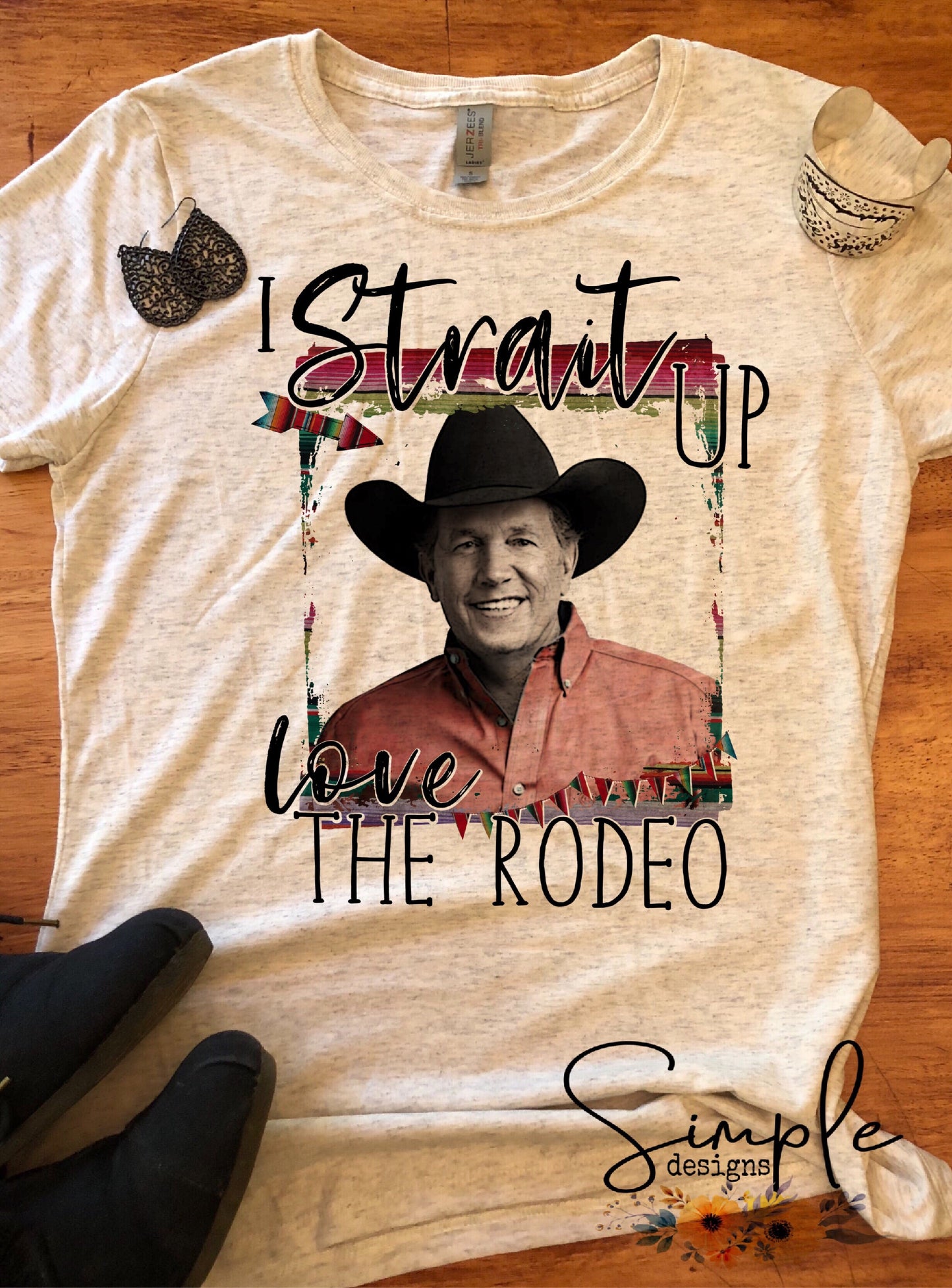 Strait Up Love the Rodeo Sublimation Heat Transfer Sheet