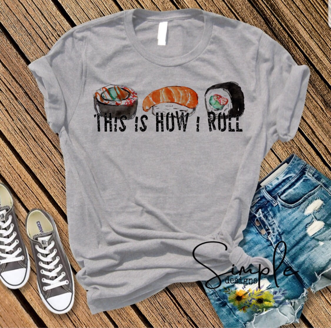 This is How I Roll Sublimation Heat Transfer Sheets