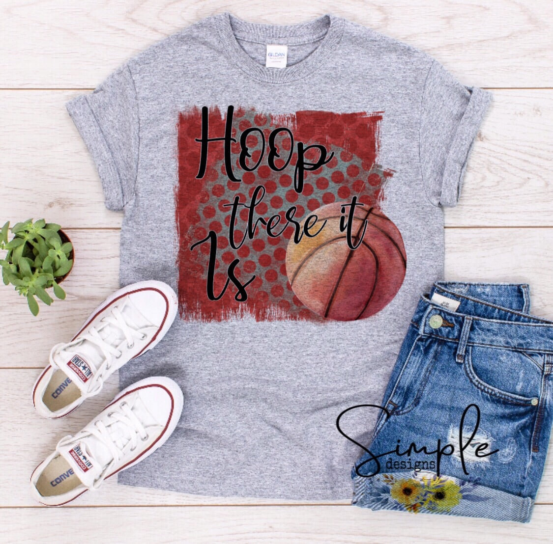 Hoop There It Is Sublimation Heat Transfer Sheet