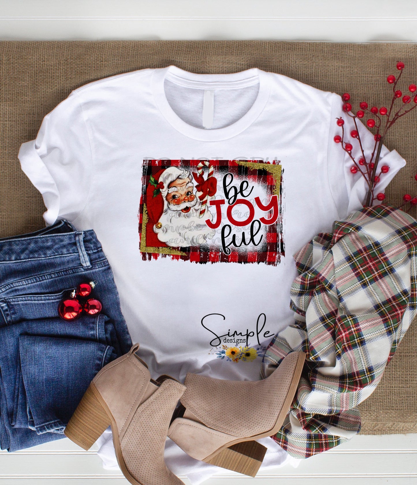 Be Joy Ful Sublimation Heat Transfer Sheet