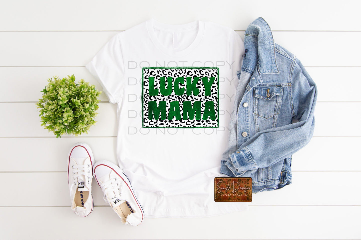 Lucky Mama St Patrick’s Day Sublimation Heat Transfer Sheet