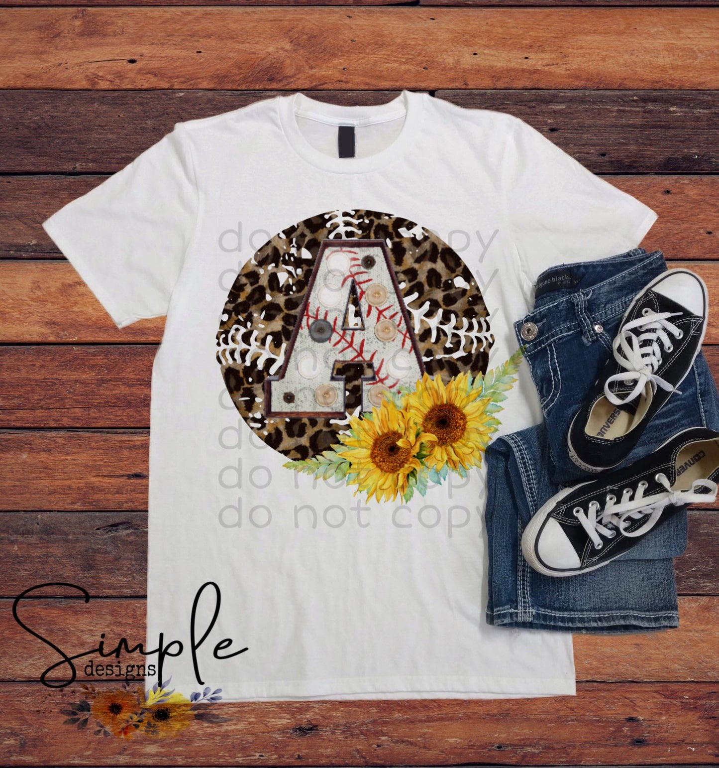Baseball Initial Sublimation Heat Transfer Sheet
