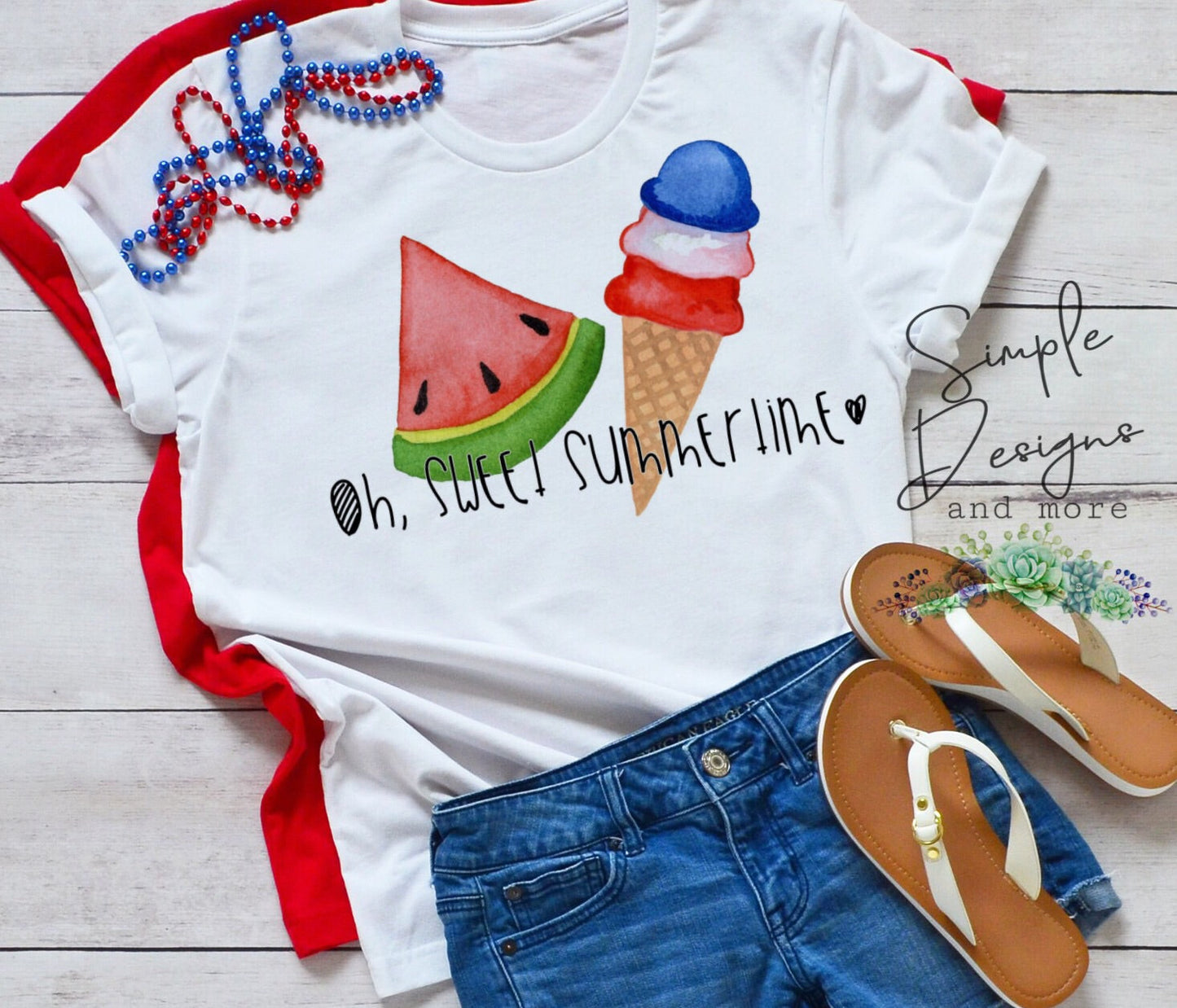 Oh Sweet Summertime Sublimation Heat Transfer Sheets