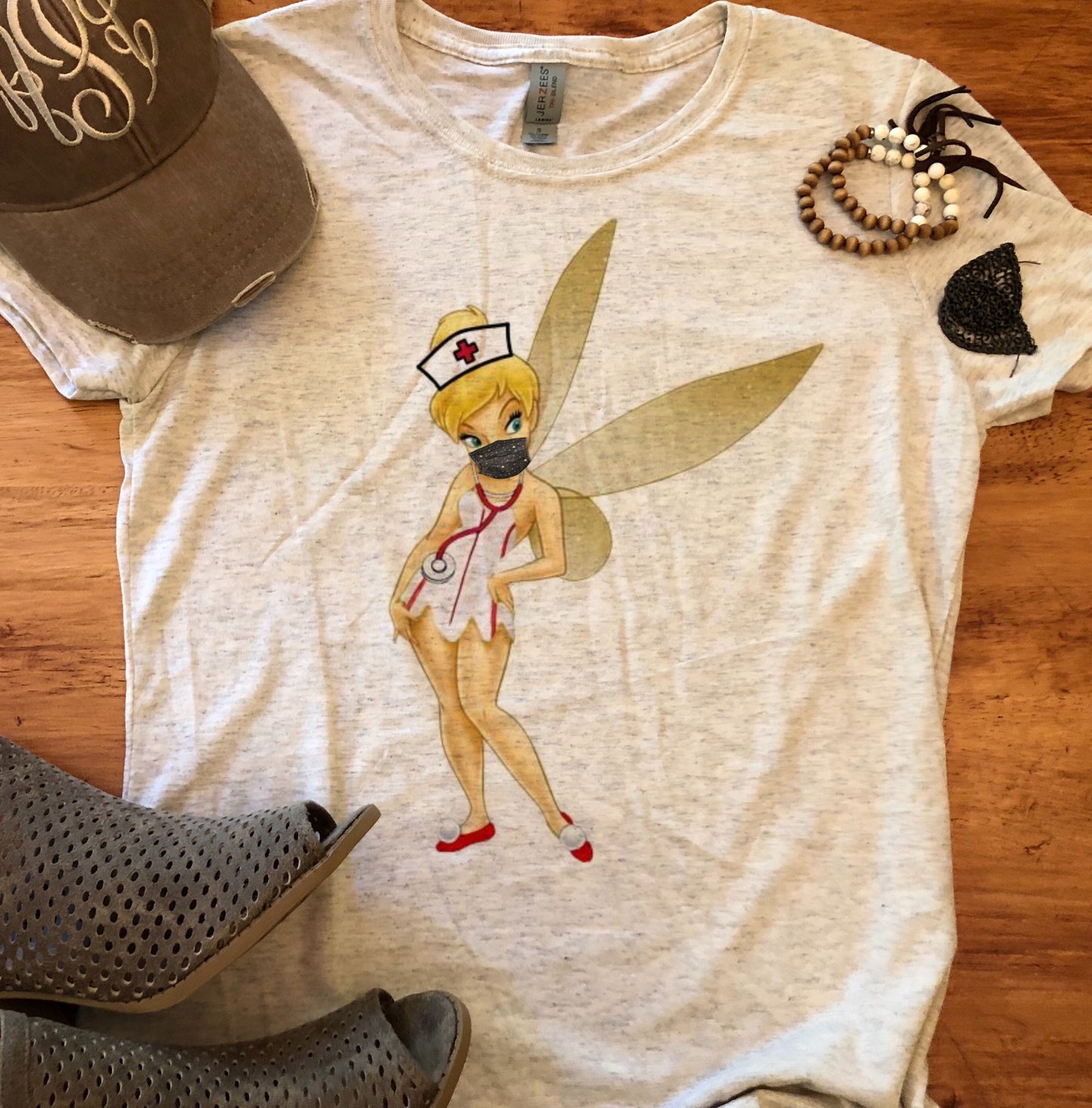 Tinker bell Nurse Sublimation Heat Transfer Sheets