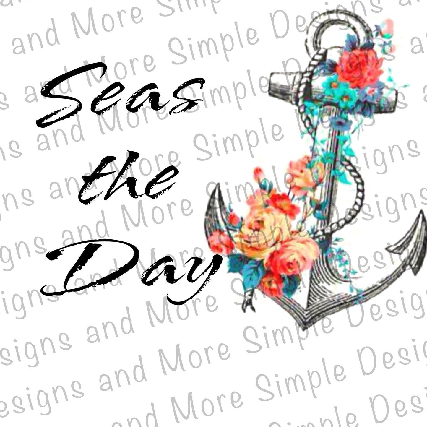 Seas the Day Sublimation Heat Transfer Sheet