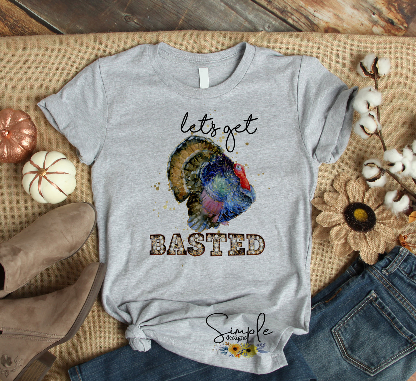Let’s Get Basted Sublimation Heat Transfer Sheet
