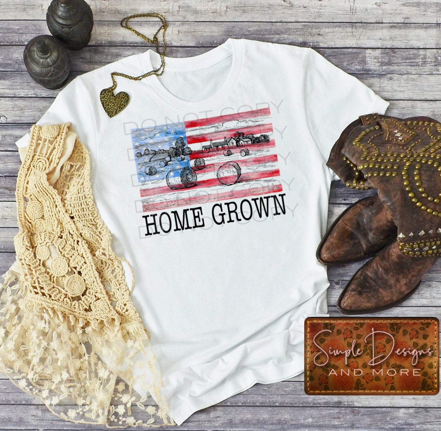 Home Grown Sublimation Heat Transfer Sheets