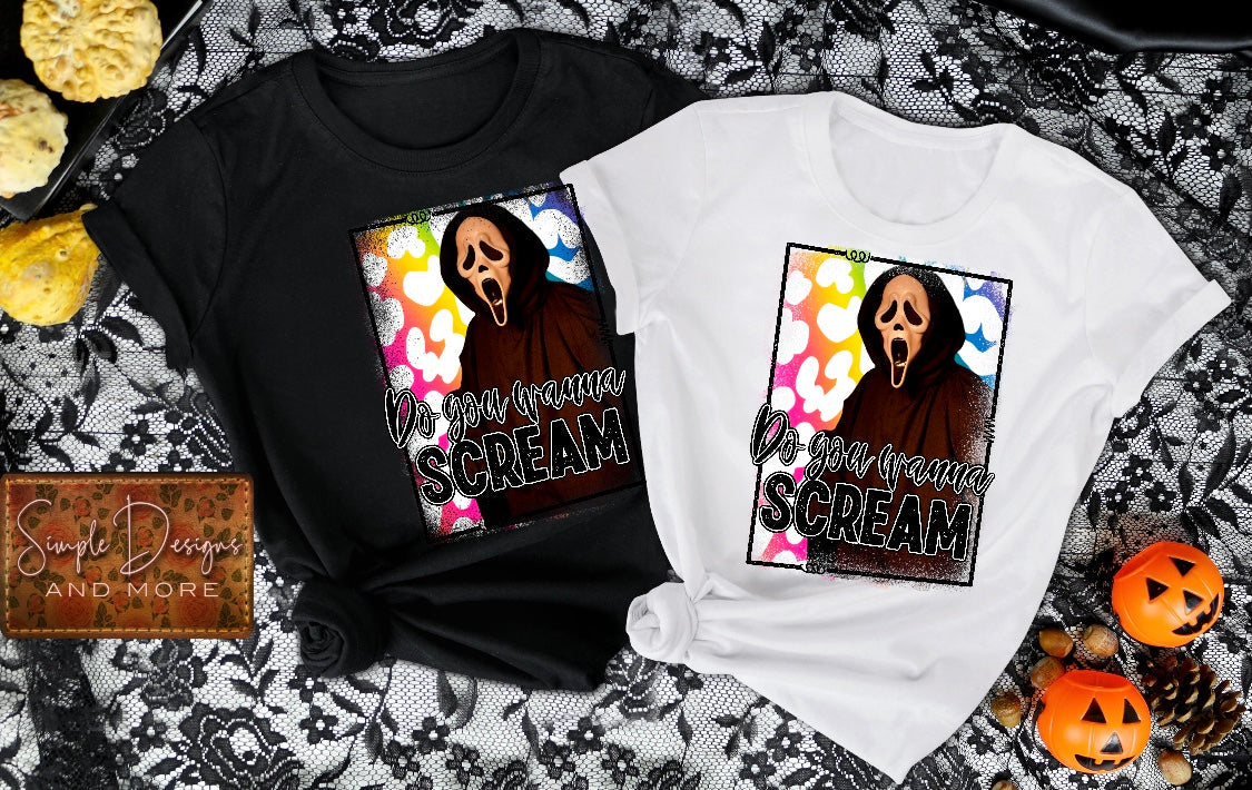 Do You Wanna Scream Sublimation Heat Transfer Sheets