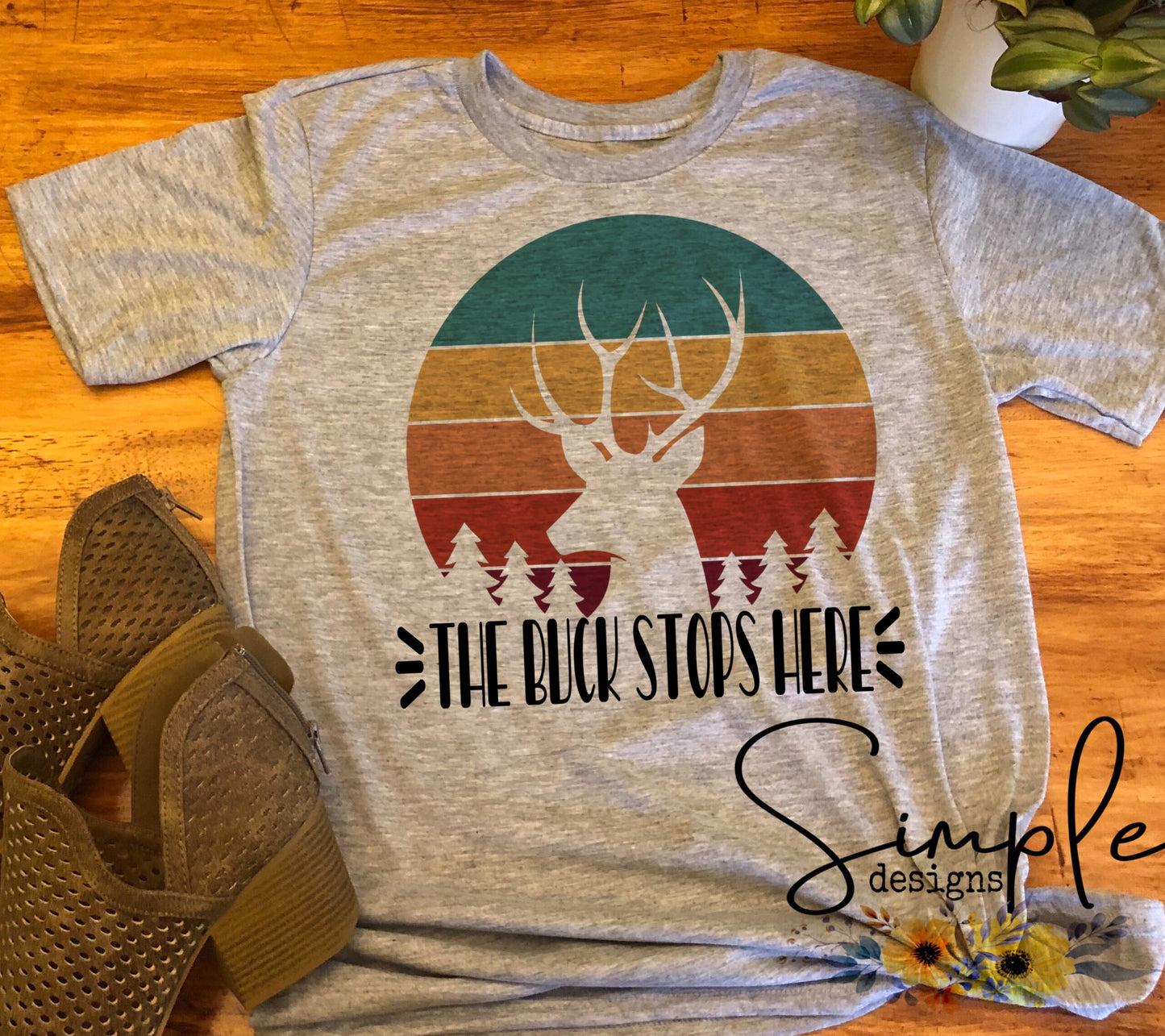 The Buck Stops Here Sublimation Heat Transfer Sheets