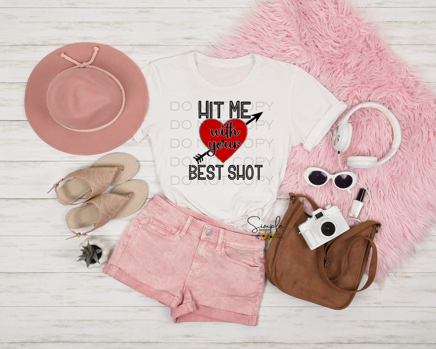 Hit Me With Your Best Shot Sublimation Heat Transfer Sheets