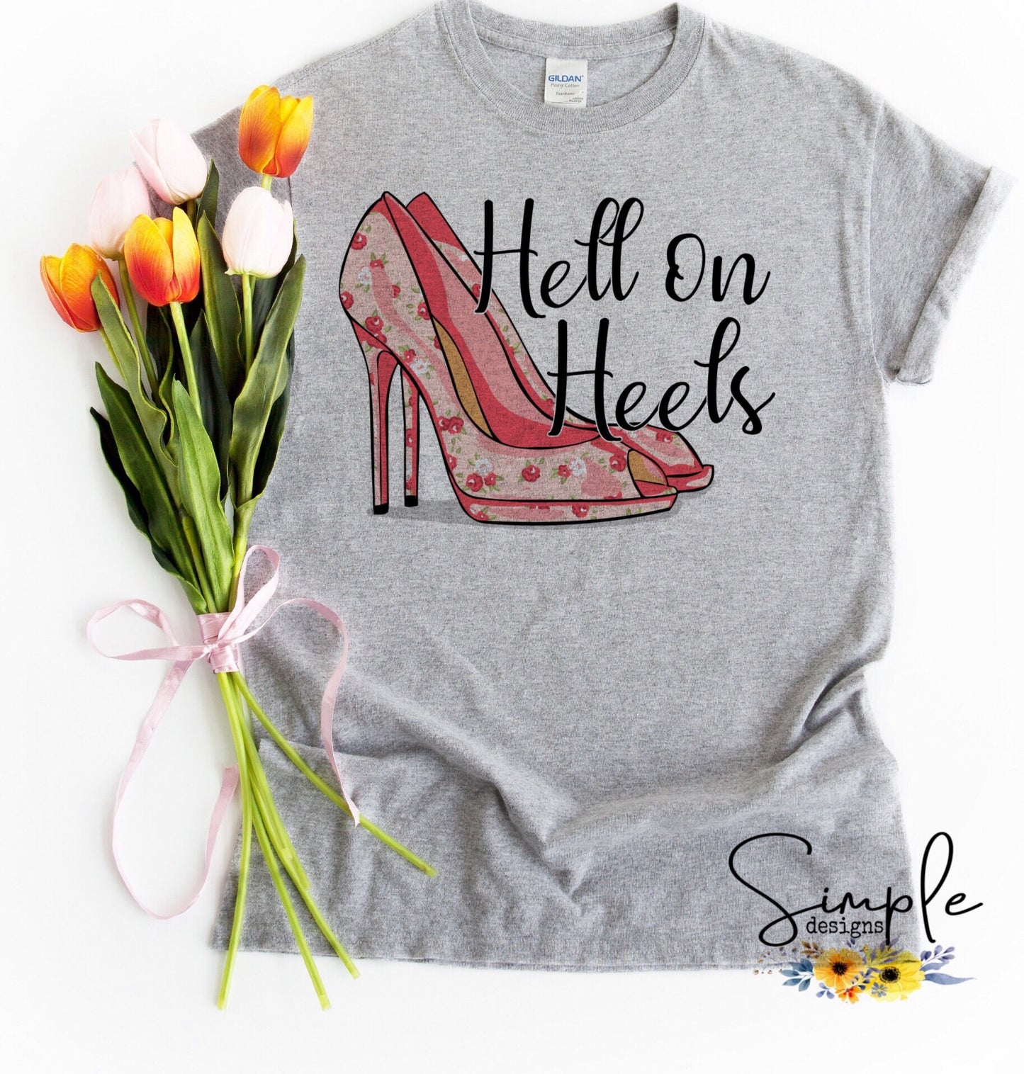 Hell on Heels Sublimation Heat Transfer Sheet