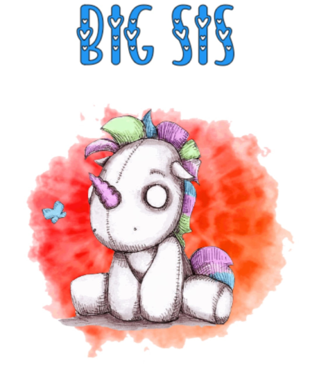 Big sis Custom Sublimation Heat Transfer Sheet