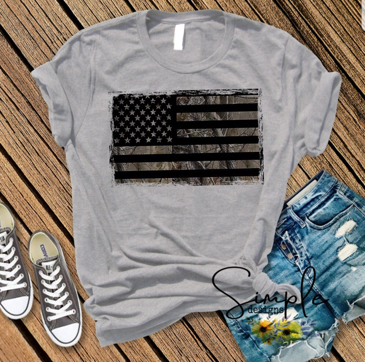 Camo Flag Sublimation Heat Transfer Sheets