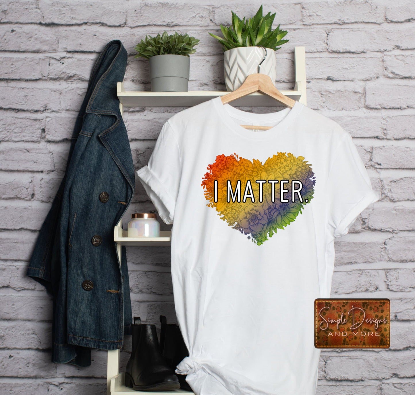 I Matter Sublimation Striped Multicolor Heat Transfer Sheet