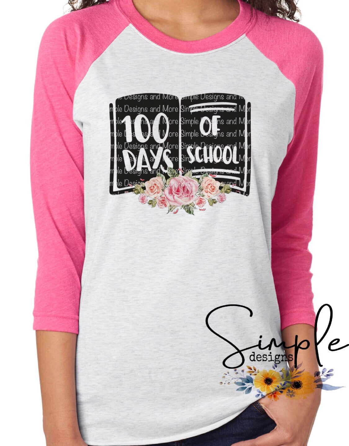 100 Days of School Sublimation Heat Transfer Sheet