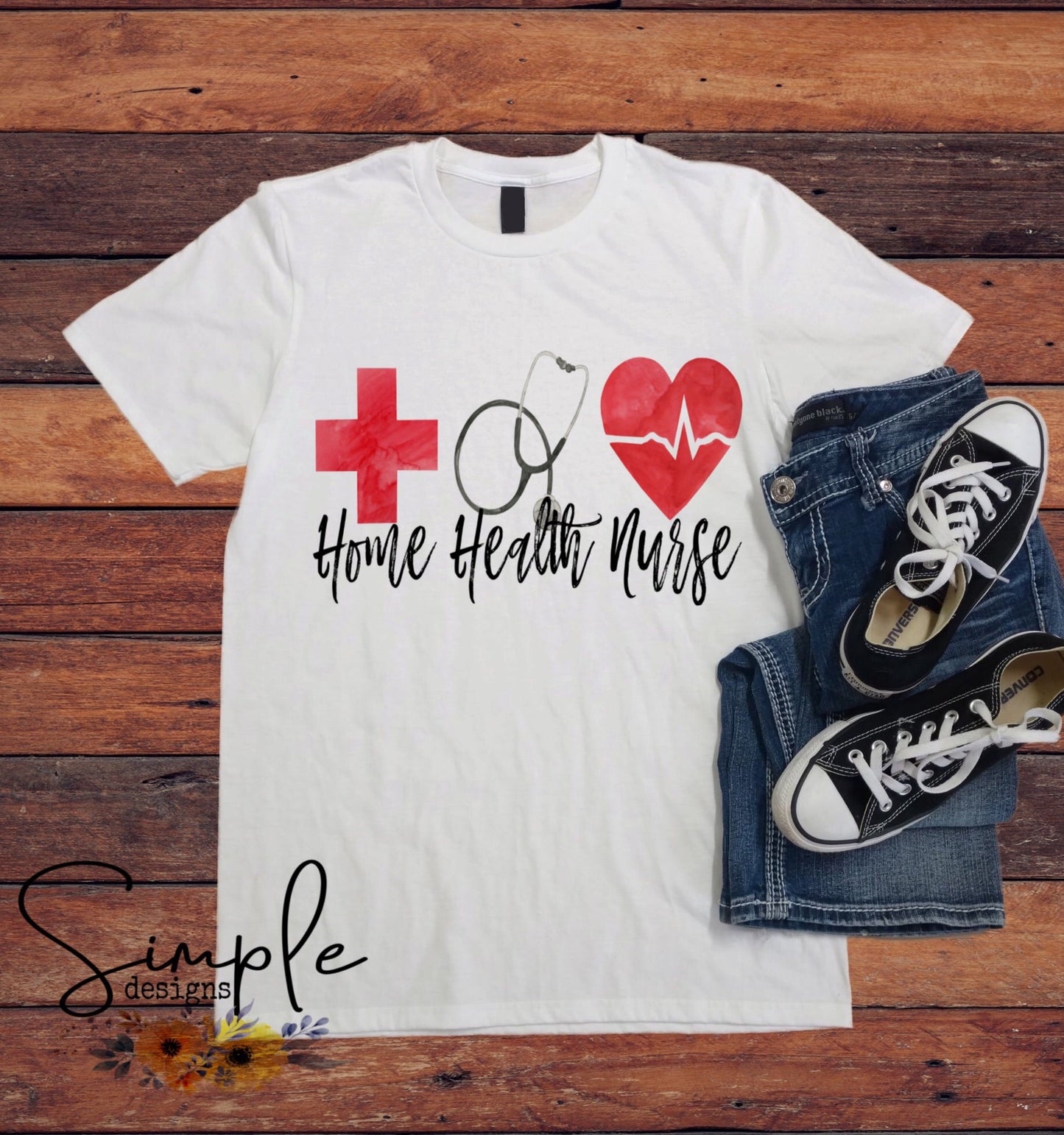 Home Health Nurse Sublimation Heat Transfer Sheets