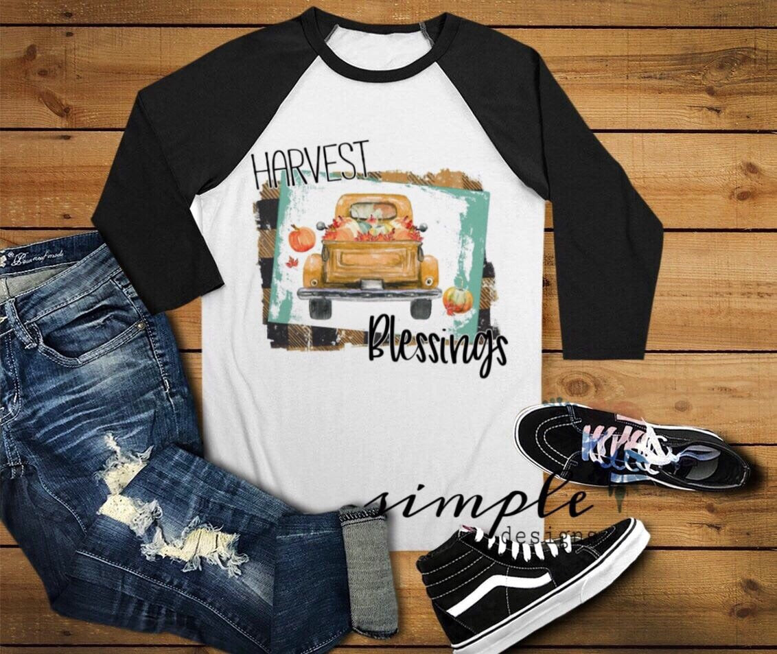 Harvest Blessings Sublimation Heat Transfer Sheet