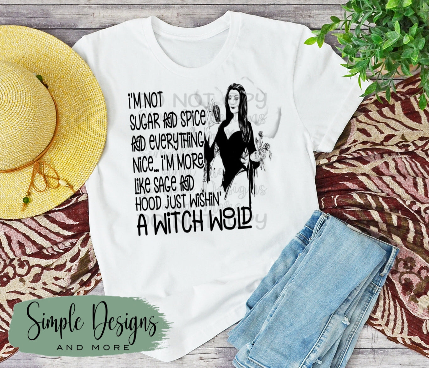I’m Not Sugar and Spice Sublimation Heat Transfer Sheet