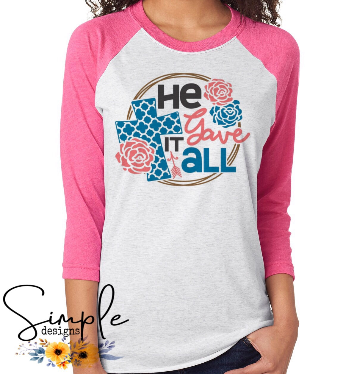 He Gave It All Sublimation Heat Transfer Sheet