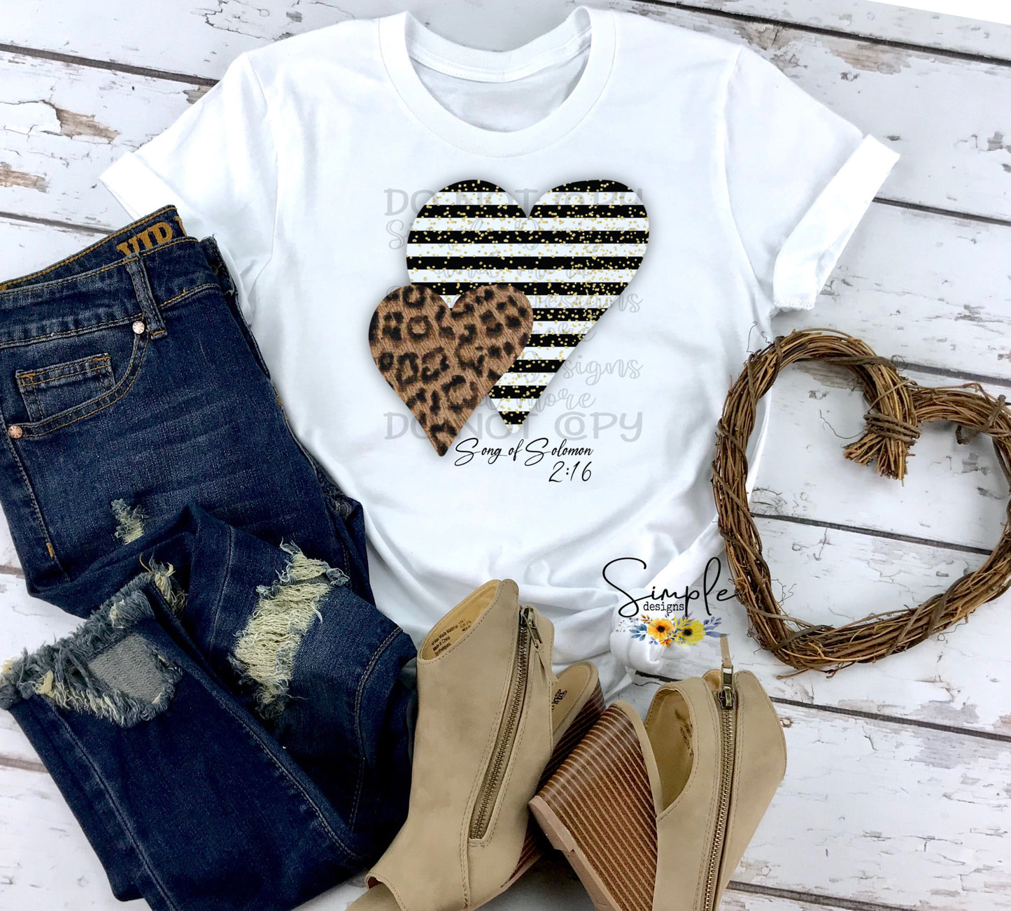 Song of Solomon Sublimation Heat Transfer Sheet