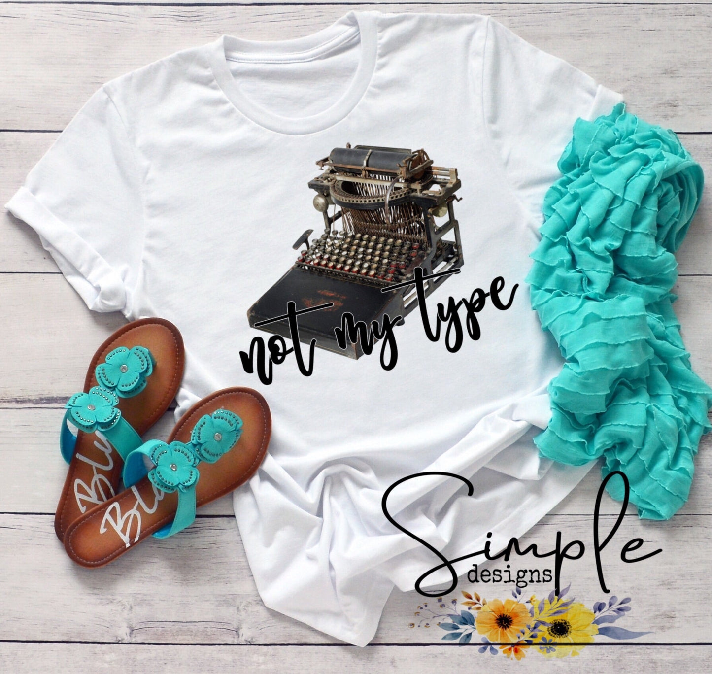 Not My Type Sublimation Heat Transfer Sheets