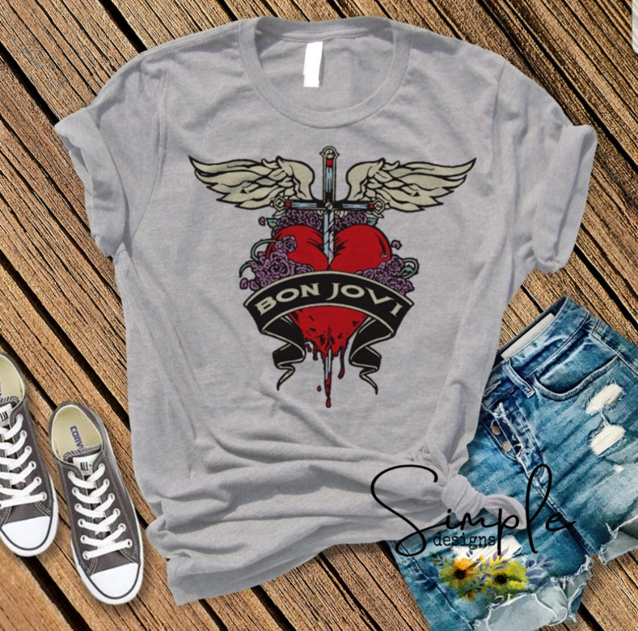 BJovi Band Sublimation Heat Transfer Sheets