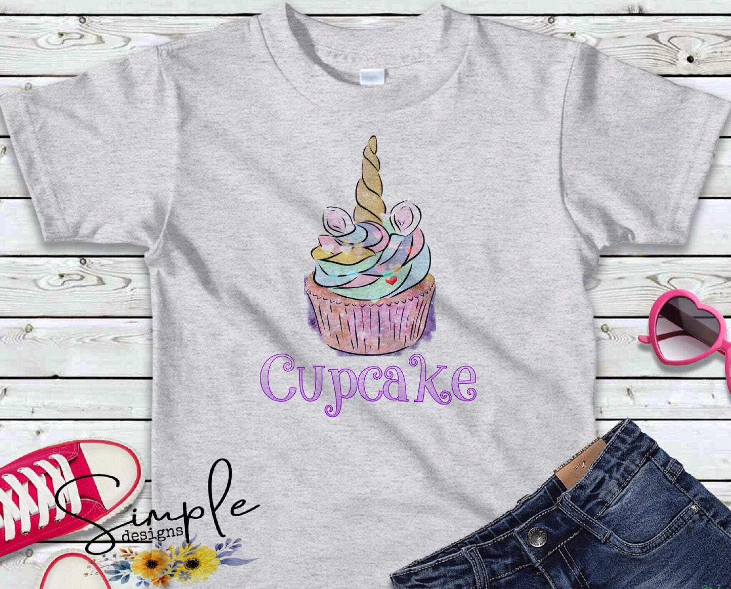 Cupcake Sublimation Heat Transfer Sheet