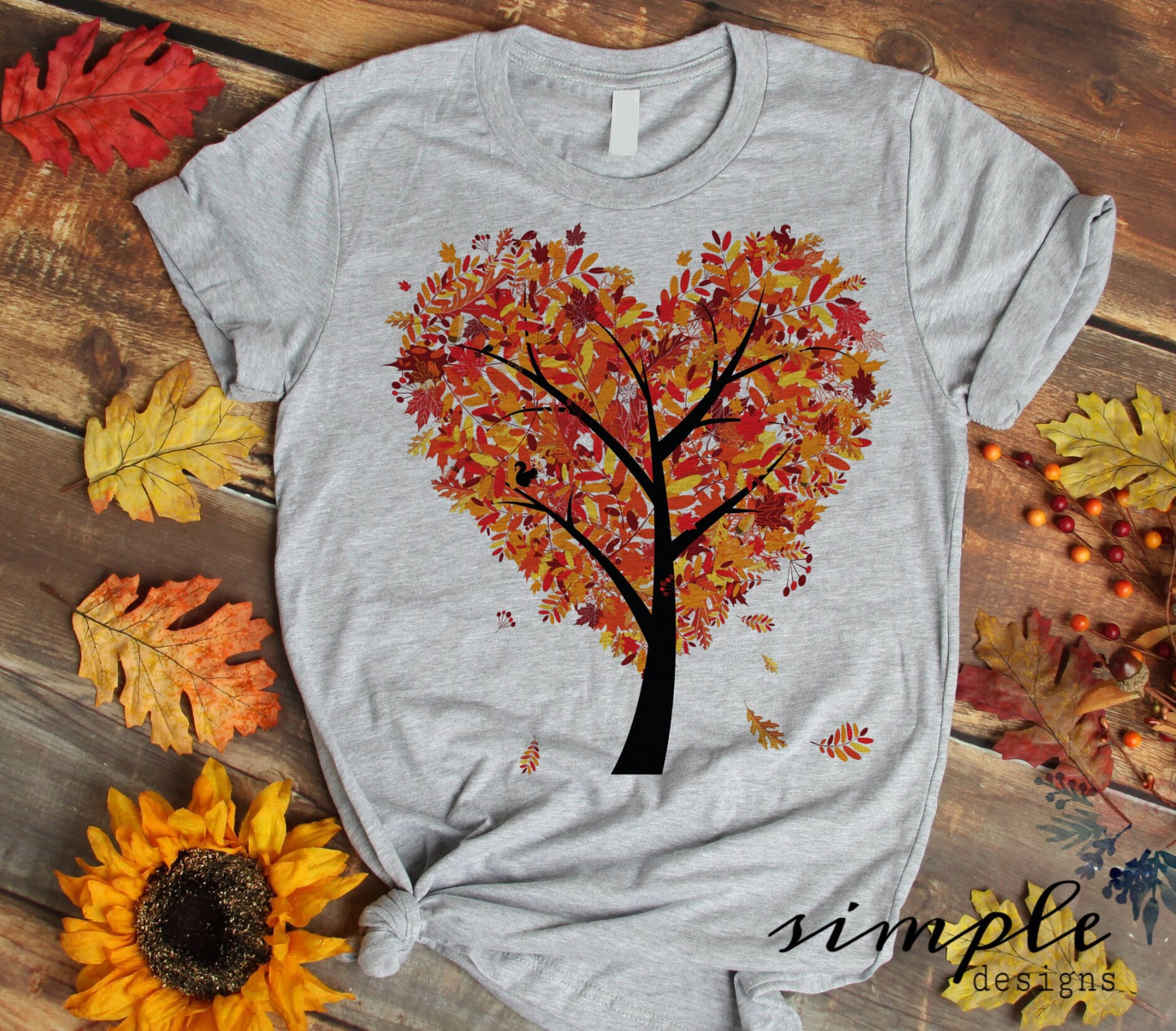 Heart Tree Sublimation Heat Transfer Sheets
