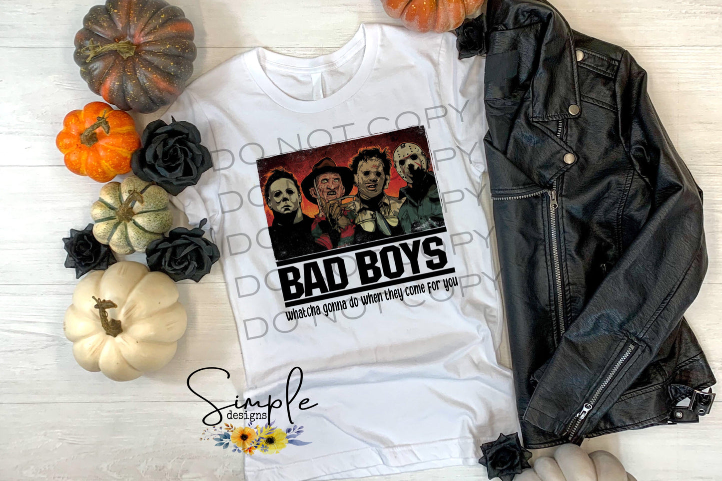 Bad Boys Sublimation Heat Transfer Sheets