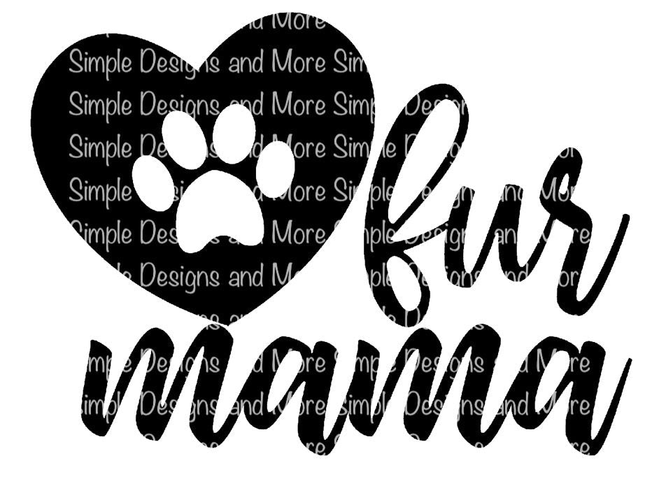 Fur Mama Sublimation Heat Transfer Sheets