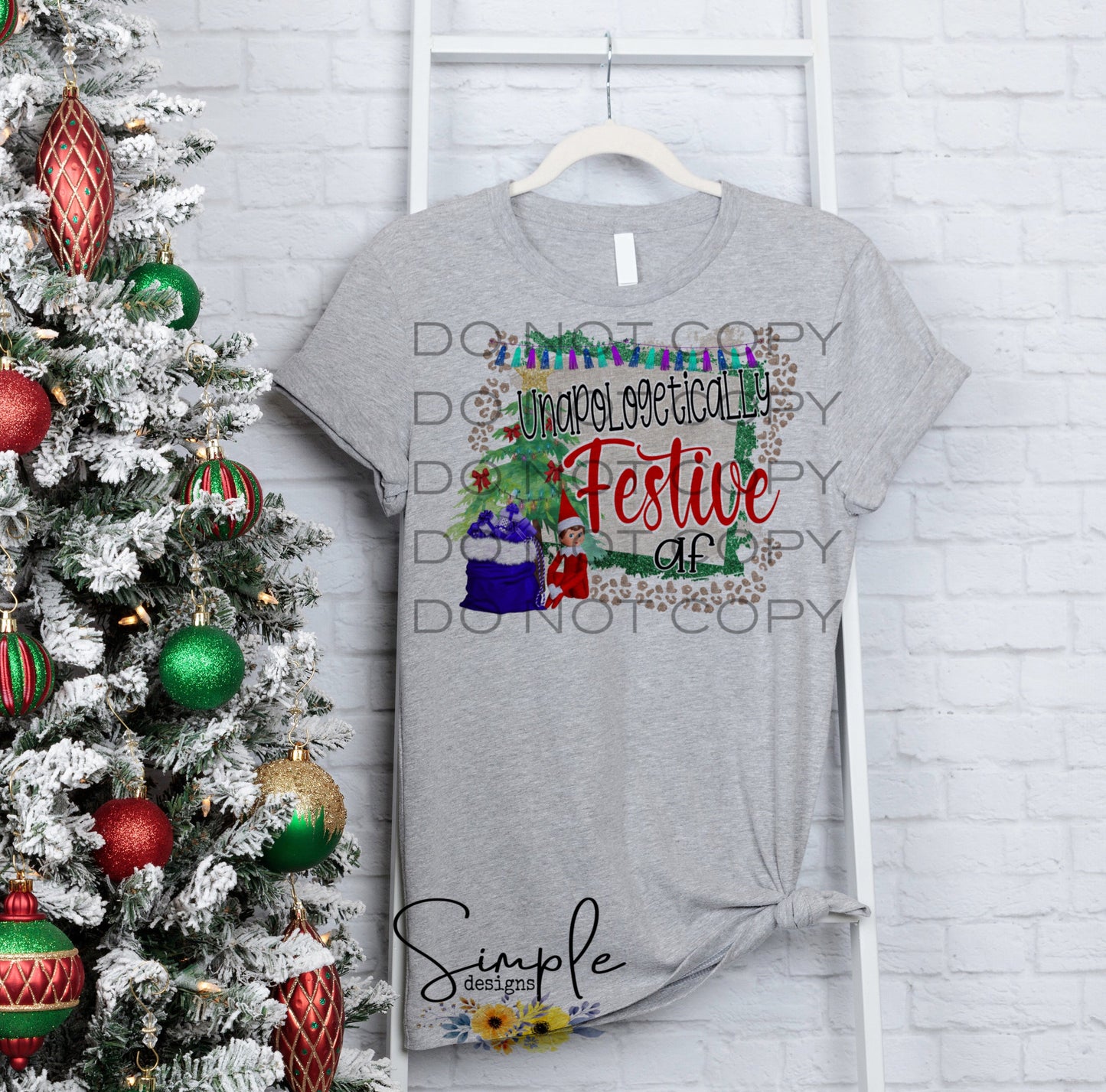 Unapologetically Festive AF Sublimation Heat Transfer Sheets