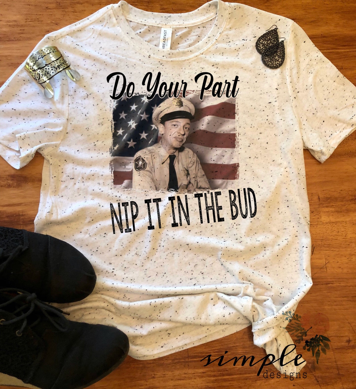 Do Your Part Nip It in the Bud Sublimation Heat Transfer Sheets