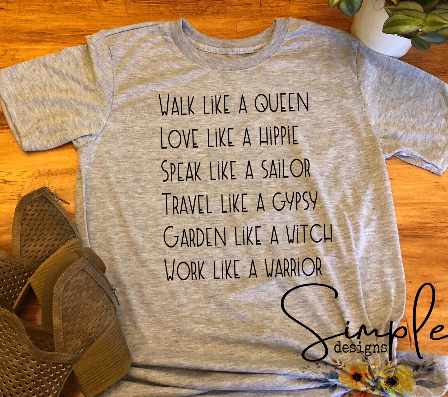 Walk Like a Queen Sublimation Heat Transfer Sheets