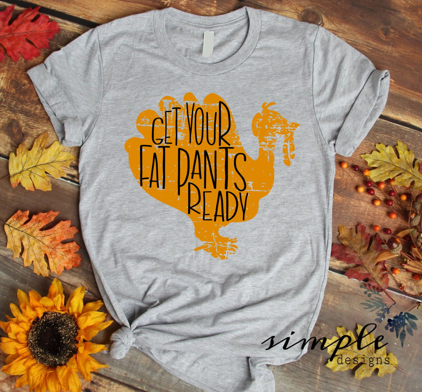 Get Your Fat Pants On Sublimation Heat Transfer Sheet