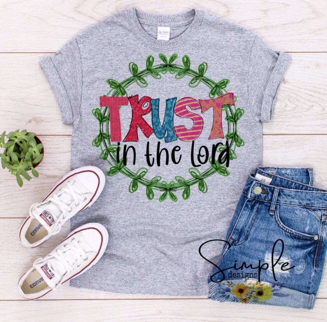 Trust in the Lord Sublimation Heat Transfer Sheet