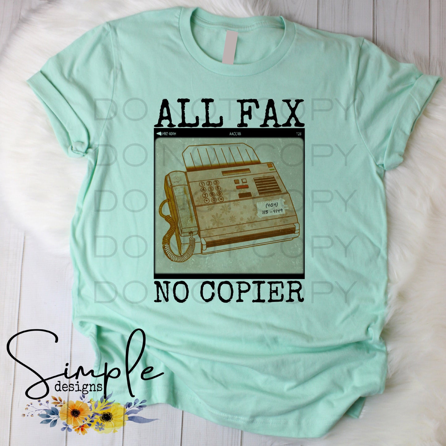 All Fax Sublimation Heat Transfer Sheet
