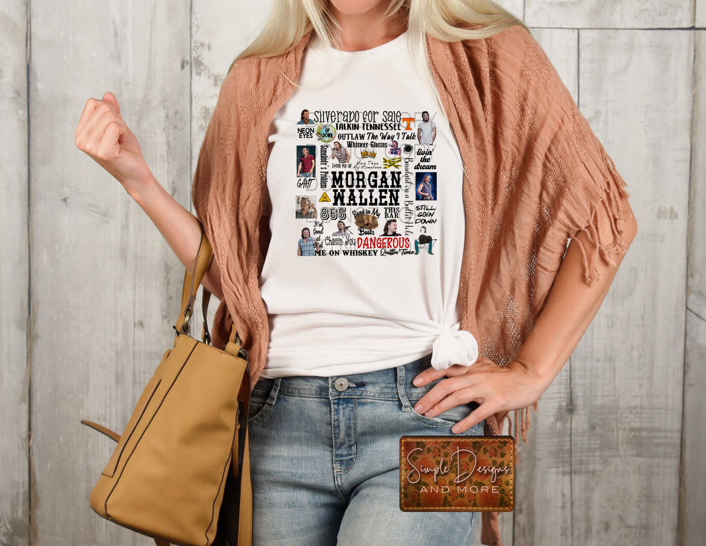 Country Music Lyrics Sublimation Heat Transfer Sheets