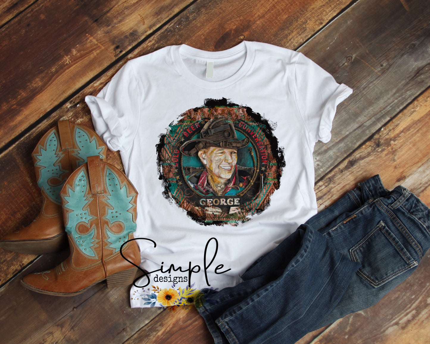 GStrait Country Music Sublimation Heat Transfer Sheets