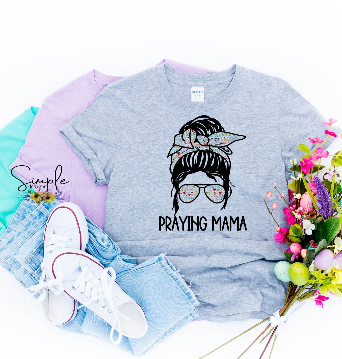 Praying Mama Sublimation Heat Transfer Sheets