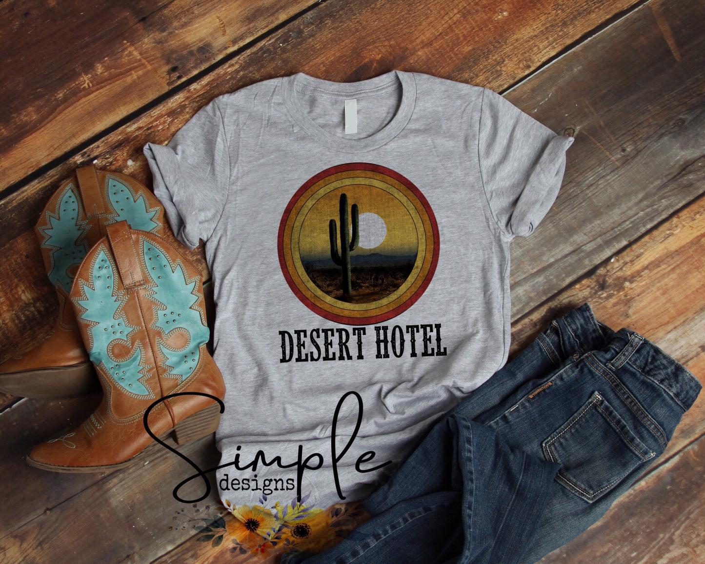 Desert Hotel Sublimation Heat Transfer Sheet