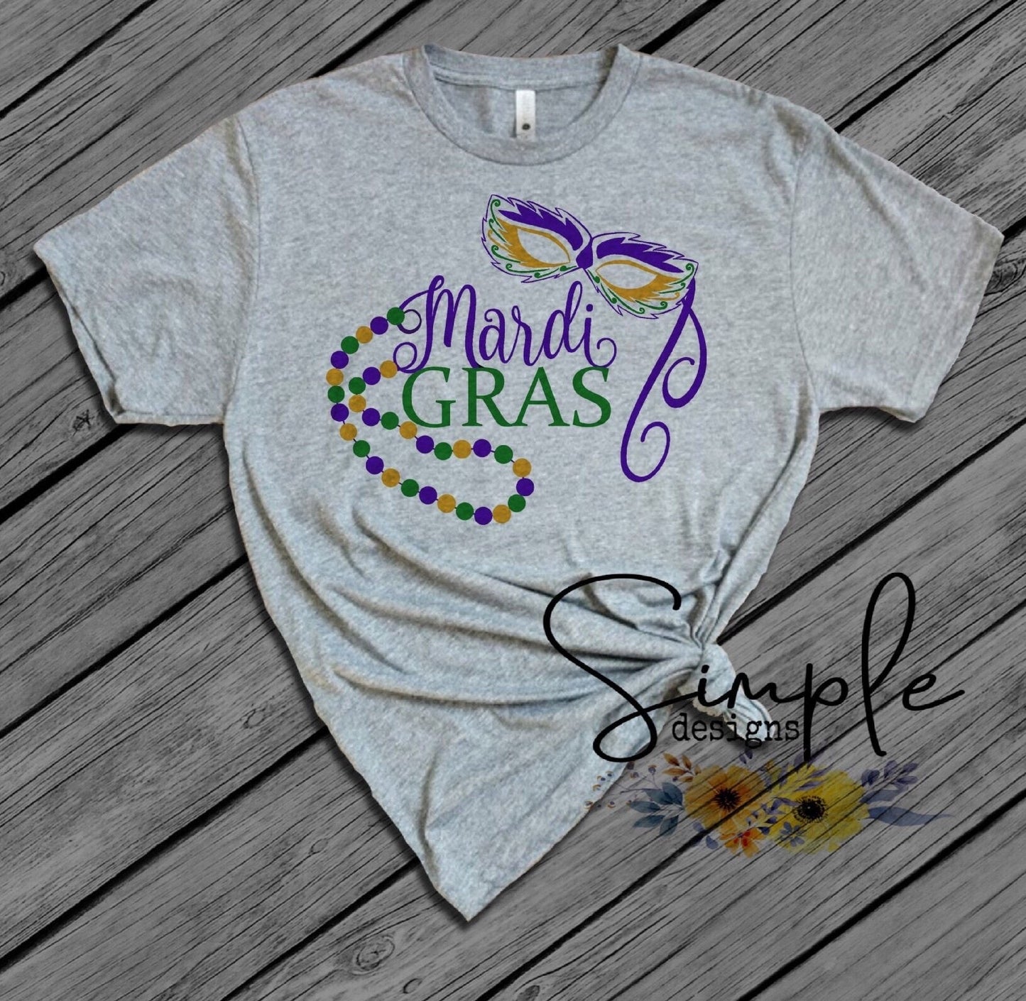 Mardi Gras Sublimation Heat Transfer Sheets
