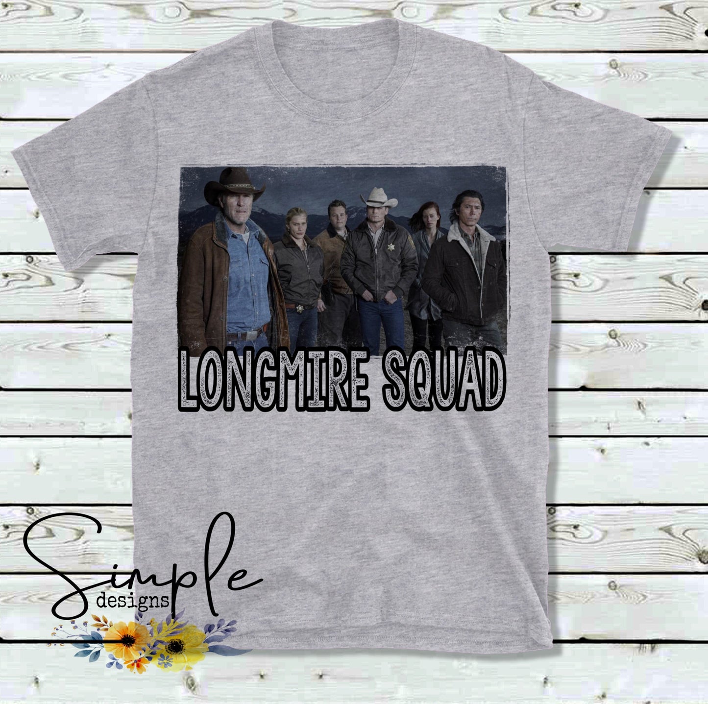 Longmire Squad Sublimation Heat Transfer Sheets