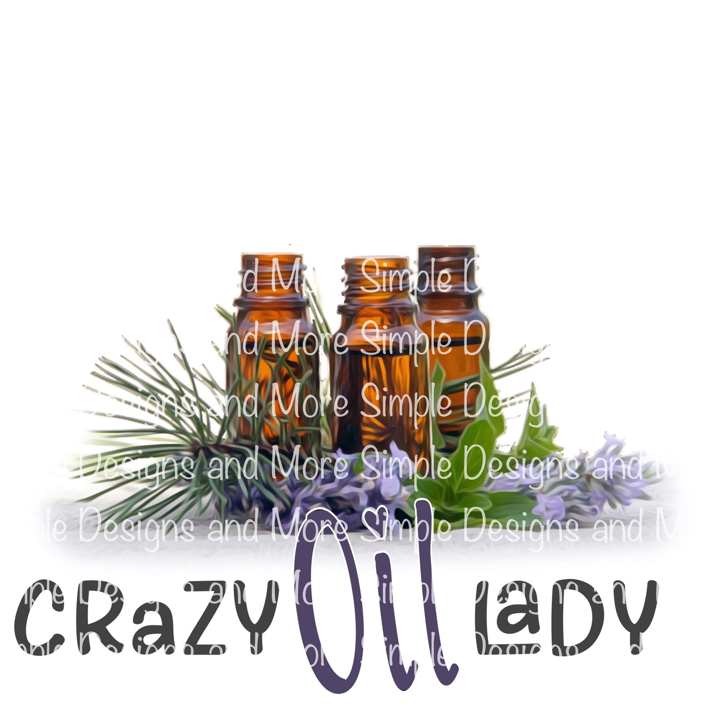 Crazy Oil Lady Sublimation Heat Transfer Sheets