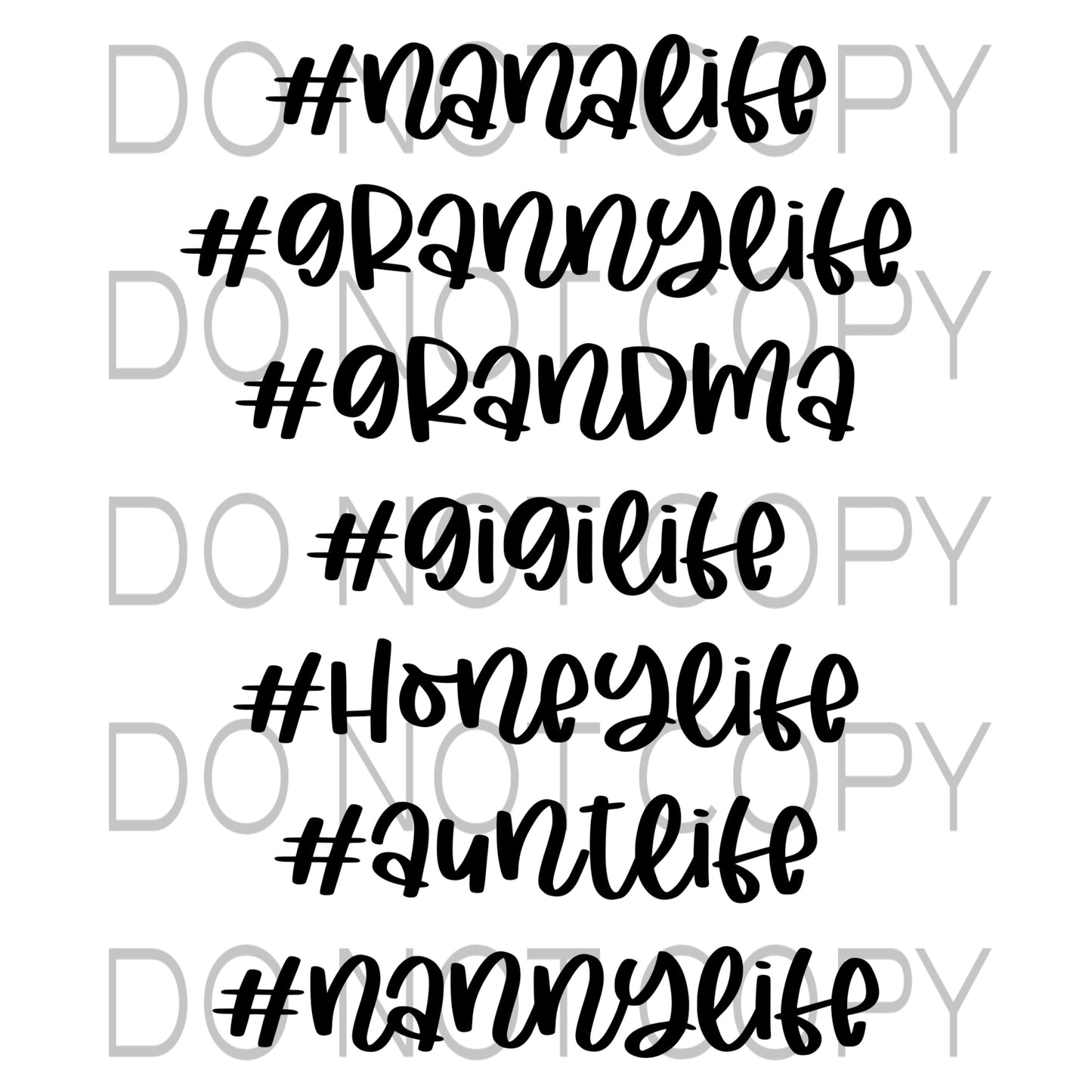 Love Them Spoil Them Send Them Back Custom Sublimation Heat Transfer Sheet