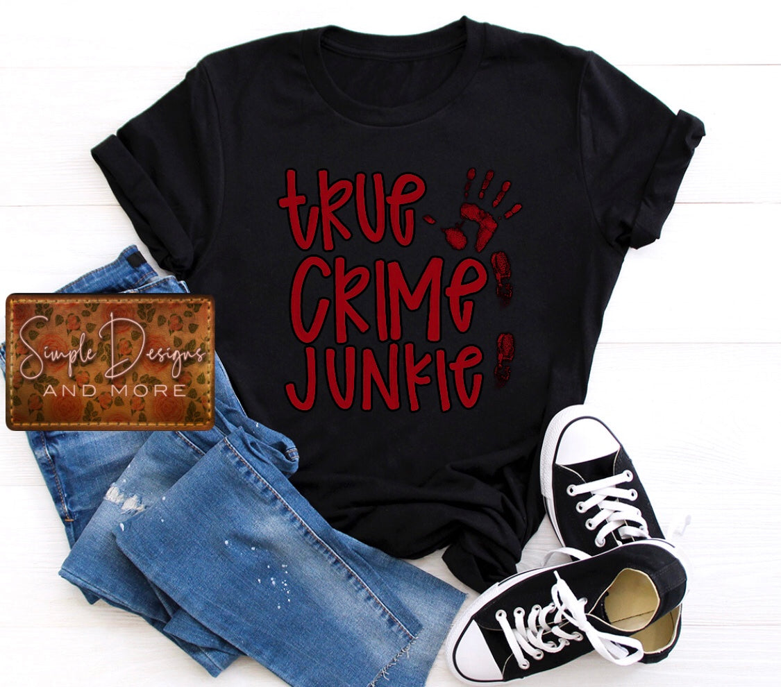 True Crime Junkie Sublimation Heat Transfer Sheets