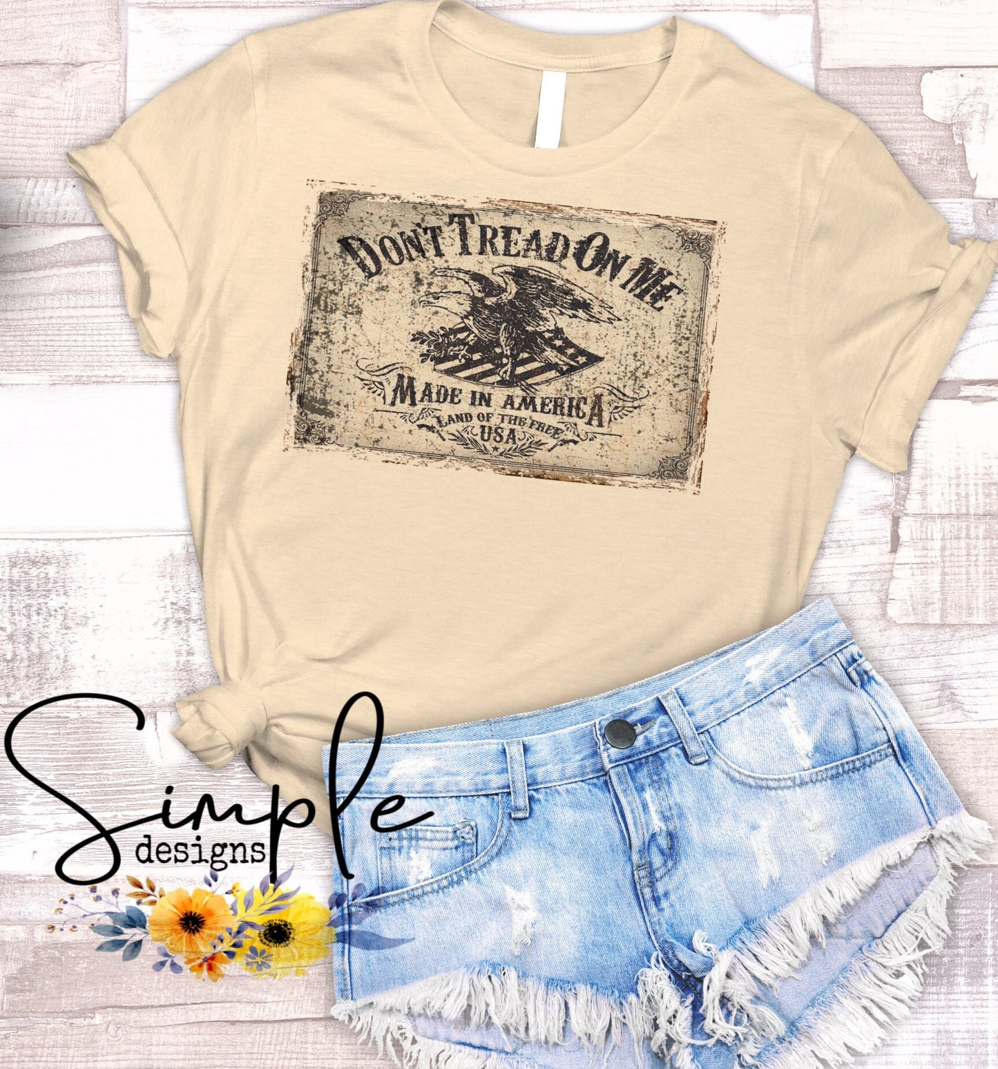Don’t Tread on Me Sublimation Heat Transfer Sheets