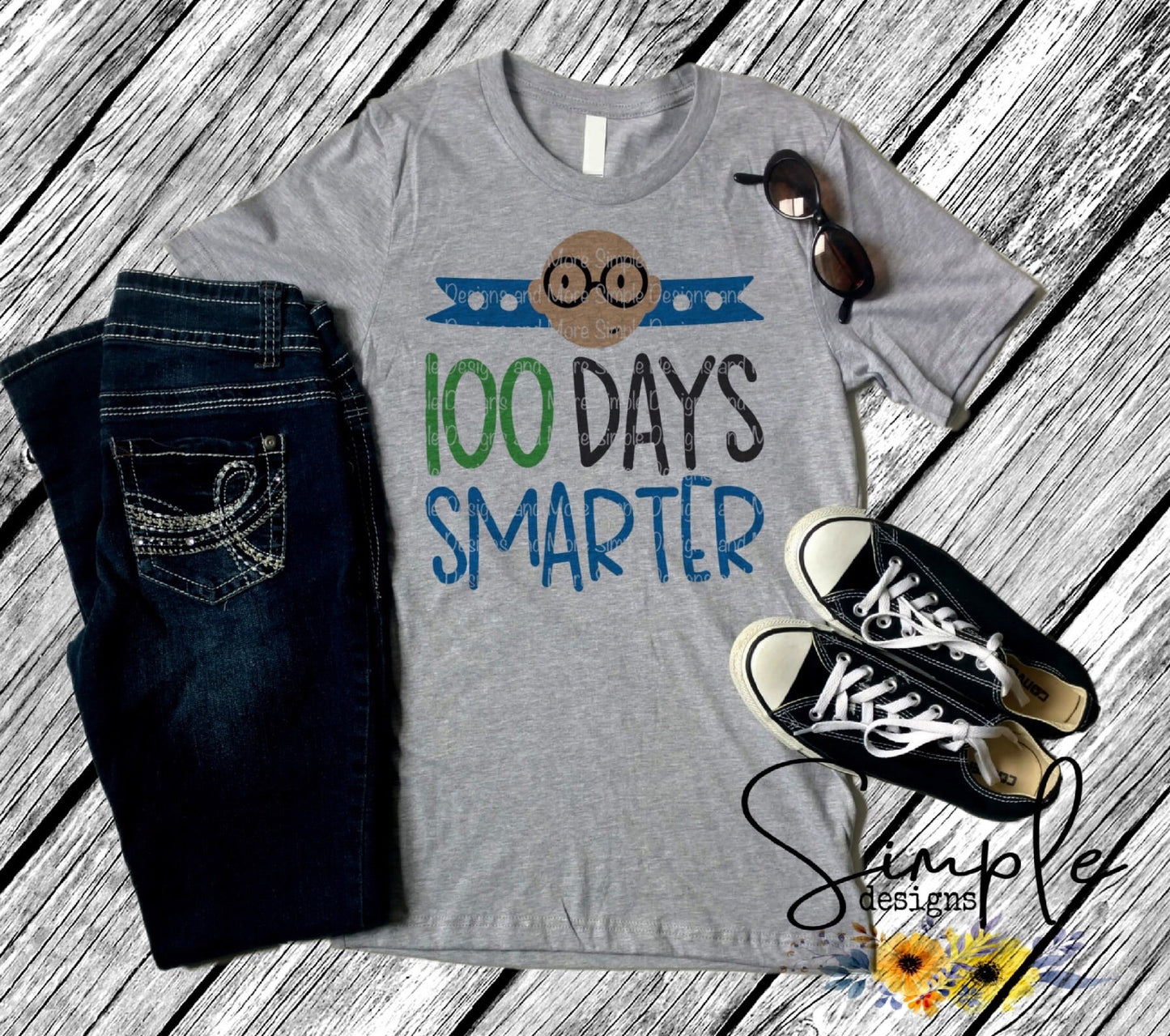 100 Days of School Sublimation Heat Transfer Sheet