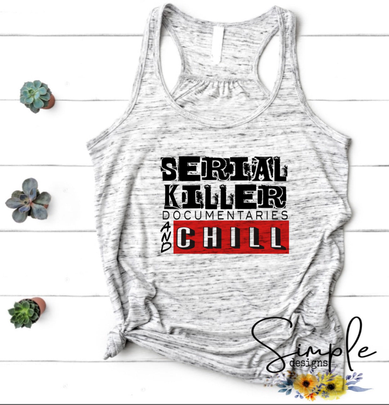 Serial Killer Documentaries and Chill Sublimation Heat Transfer Sheets